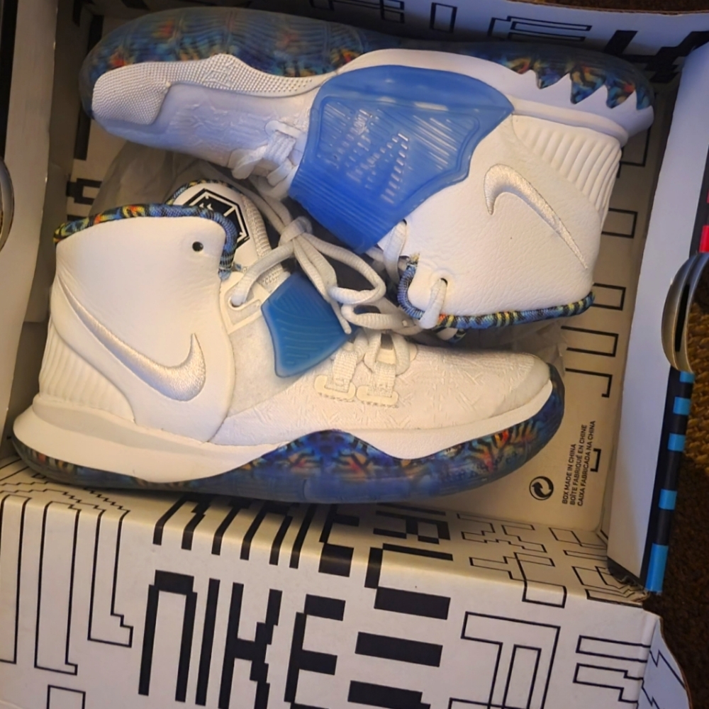 Toddler Kyrie white on white